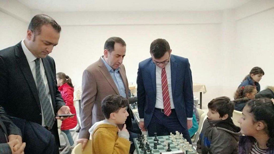 İlçemizde Okullar Arası Satranç Turnuvası Düzenlendi