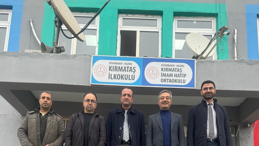 İlçe Milli Eğitim Müdürümüz Sayın Uğur DOĞANER'in 19 Mart 2024 tarihinde Kırmataş İlkokulu ve Kırmataş İmam Hatip Ortaokulunu ziyareti.